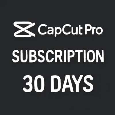 CapCut Pro 1 Month Subscription Account