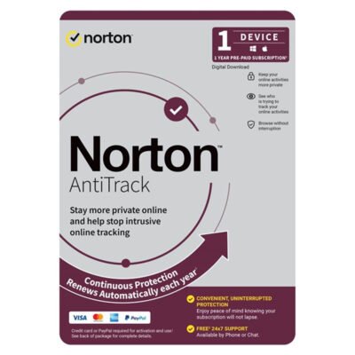 Norton AntiTrack 1 User / 1 Device 1 Year Email Key